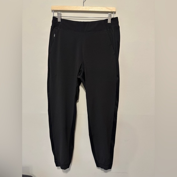 Athleta Textured Brooklyn Jogger Black Size 6 - Picture 2 of 14